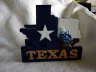 Shape of Texas Business Card Holder