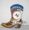 Texas Boot Clock