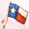 Large Decorative Metal Texas Flag