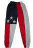 Long Leg American Flag Adult Jogging Pants