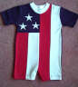 American Flag Baby Rompers