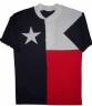 Texas Flag Henley Shirt; Adult