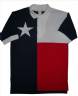 Texas Flag Golf Shirt; Adult