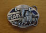 Texas Horse and Steer Belt Buckle