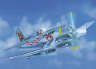 Corsair airplane Christmas Card