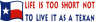 Life is too short Bumper Sticker