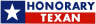Honorary Texan Bumper Sticker