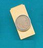 Money Clip with a Buffalo Nickle