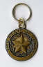 Round State Seal key tag.