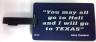 Davy Crockett Luggage Tag