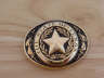 Texas Seal Medium - Antique Brass Finish