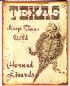 Antique Sign - Keep Texas Wild