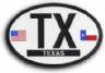 Texas Oval Decal
