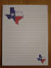 Texas Flag Notepad