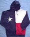 Texas Flag "Hoodies" Hooded Sweat Jacket-Adult