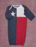 Texas Flag Baby Gown