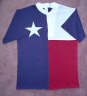 Texas Flag Henley Shirt-Adult