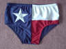 Texas Flag Mens Swimwear-Adult sizes