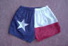 Texas Flag Jogging Shorts-Adult