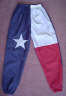 Texas Flag Nylon Pants-Adult